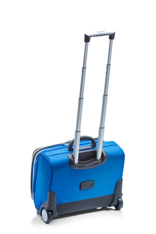 Drakes Pride Low Roller Trolley Bag - Royal Blue
