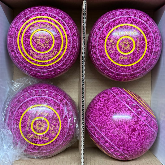 Taylor Vector VS - Size 2 - Raspberry Ripple (Yellow Rings) - WB34 Stamp