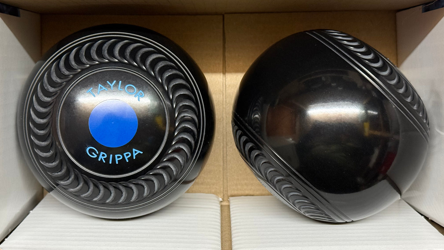 Taylor Grippa - 2lb 8oz (High Density) - Black (Dark Blue Mounts) - 2 Full Bias