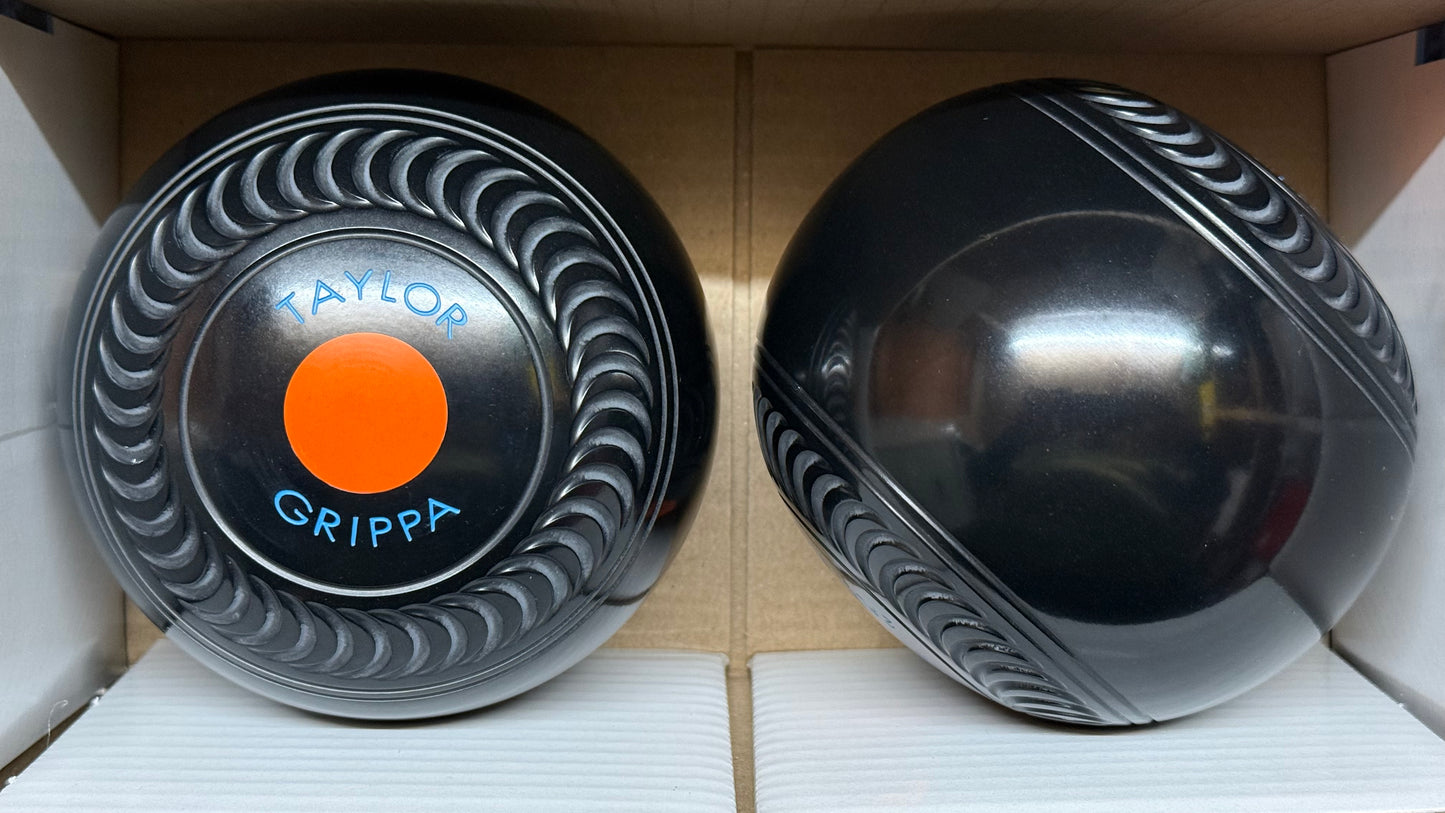 Taylor Grippa - 2lb 8oz (High Density) - Black (Orange Mounts) - 2 Full Bias