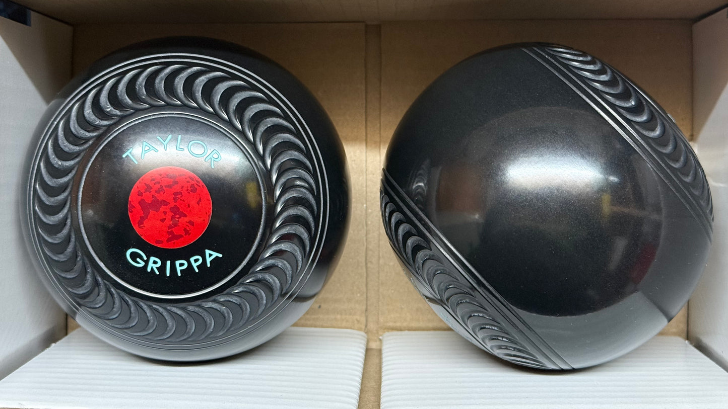 Taylor Grippa - 2lb 6oz (High Density) - Black (Red/Maroon Mounts) - 2 Full Bias