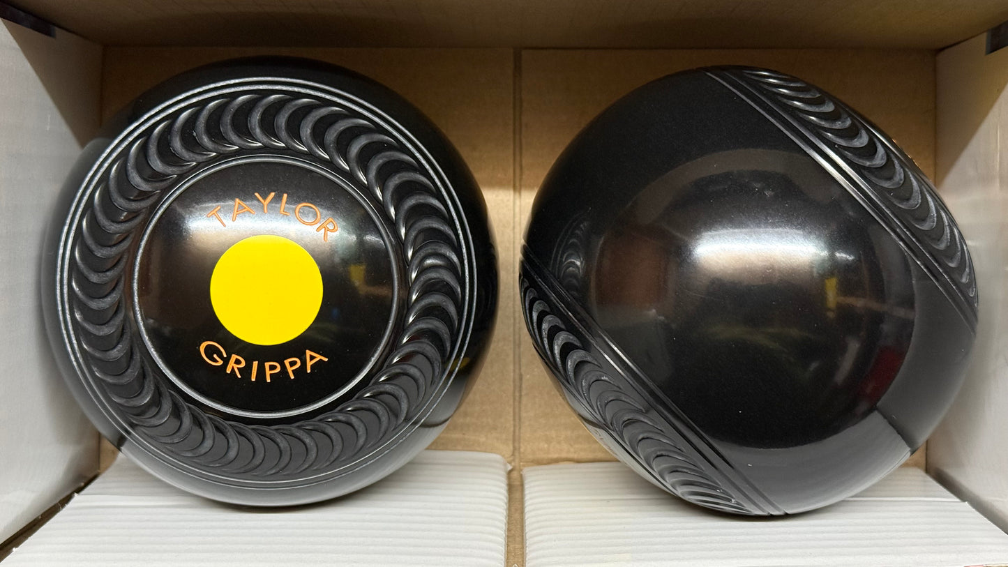 Taylor Grippa - 2lb 8oz (Standard) - Black (Yellow Mounts) - 2 Full Bias