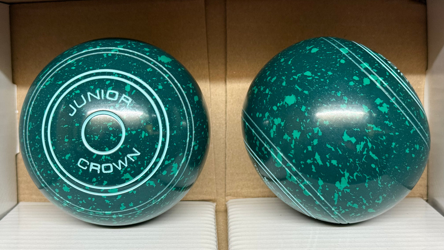 Taylor Junior Crown - Dark Green/Green (Turquoise Rings) - 2 Full Bias