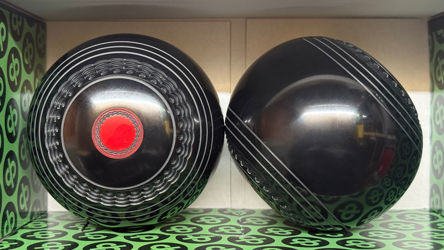 Drakes Pride Deluxe - 2lb - Black (Red Mounts) - 2 Full Bias