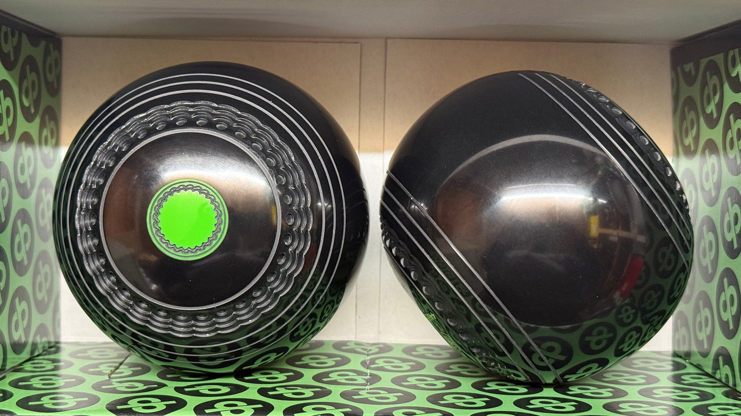 Drakes Pride Deluxe - 2lb - Black (Green Mounts) - 2 Full Bias