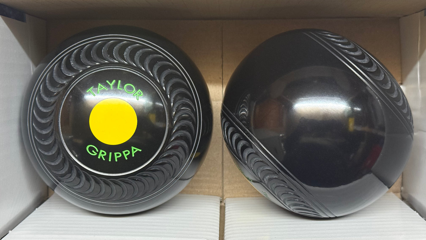 Taylor Grippa - 2lb 6oz (Standard) - Black (Yellow Mounts) - 2 Full Bias