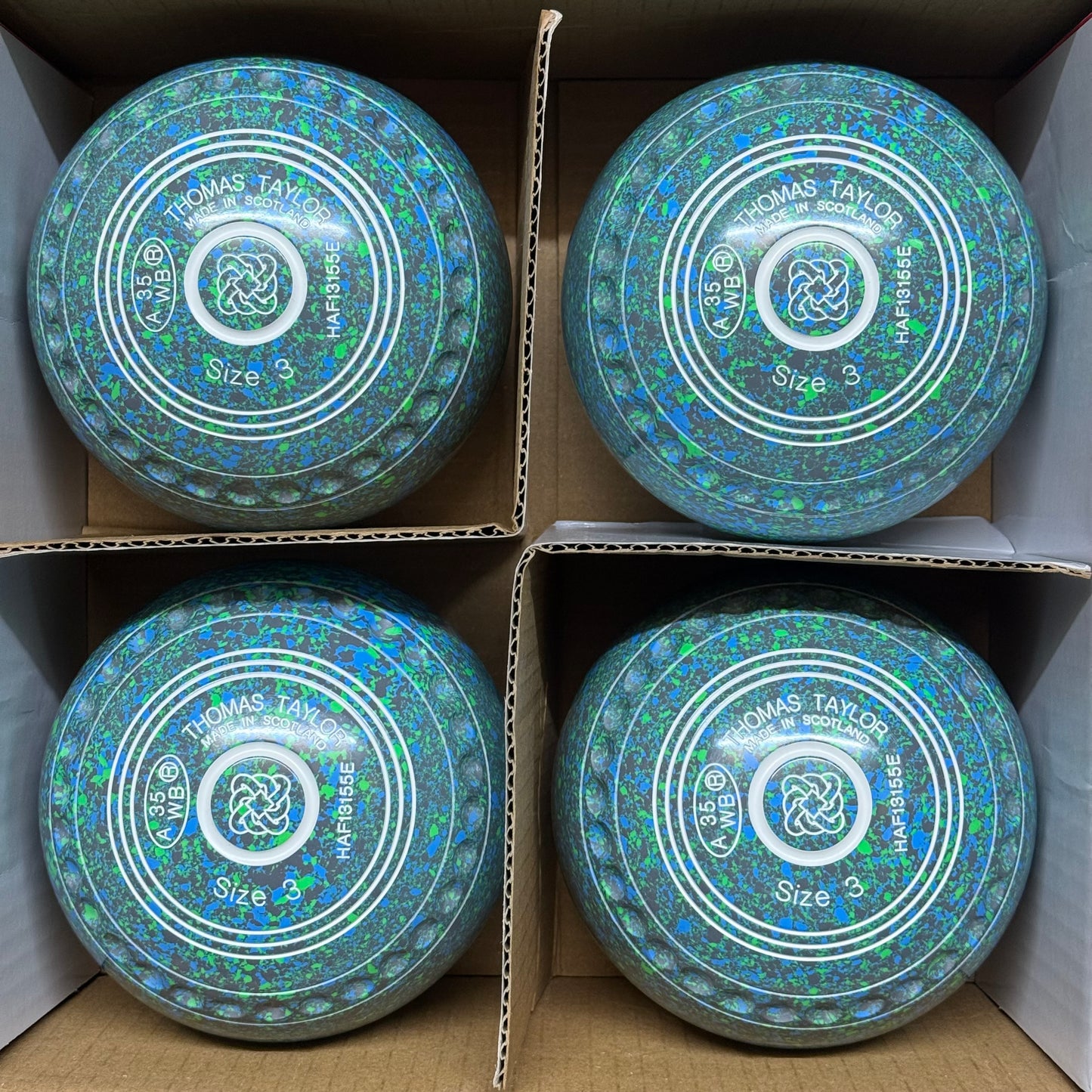 Taylor Ace - Size 3 - Iced Lime (White Rings) - WB35 Stamp