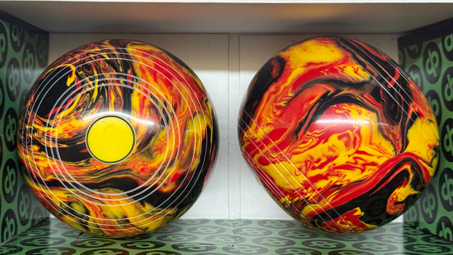 Drakes Pride Richmond Harlequin - 2lb 4oz - Fireball (Yellow Mounts) - 2 Full Bias