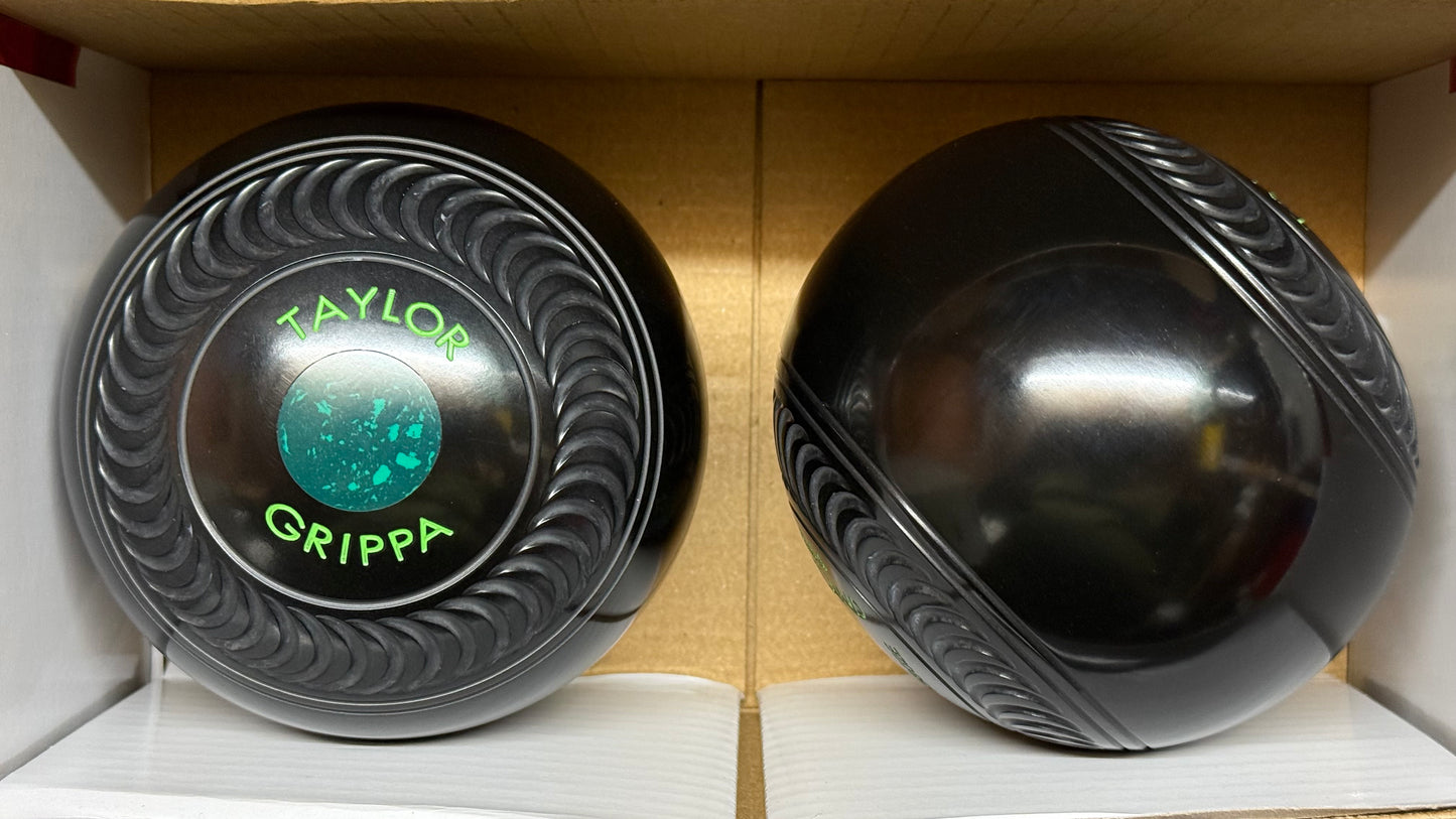 Taylor Grippa - 2lb 4oz (Standard) - Black (Green Spk. Mounts) - 2 Full Bias