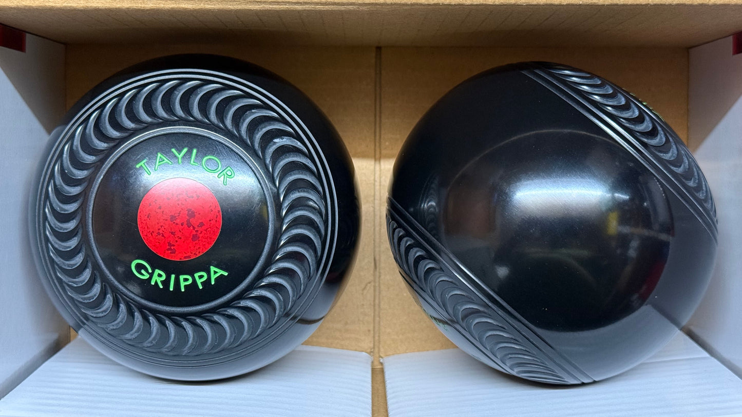 Taylor Grippa - 2lb 4oz (Standard) - Black (Red Spk. Mounts) - 2 Full Bias