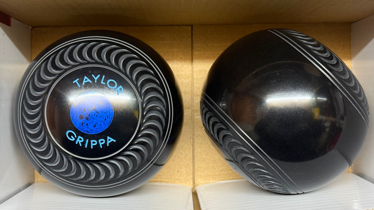Taylor Grippa - 2lb 4oz (High Density) - Black (Dark Blue Spk. Mounts) - 2 Full Bias