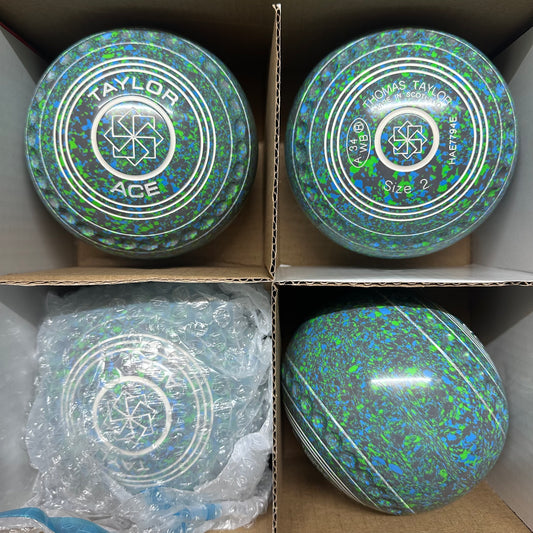 Taylor Ace - Size 2 - Iced Lime (White Rings) - WB34 Stamp