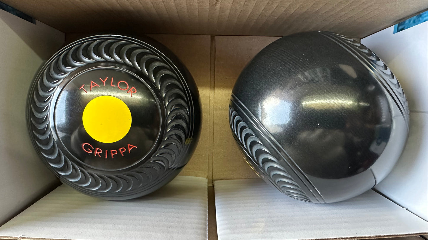 Taylor Grippa - 2lb 6oz (High Density) - Black (Yellow Mounts) - 2 Full Bias