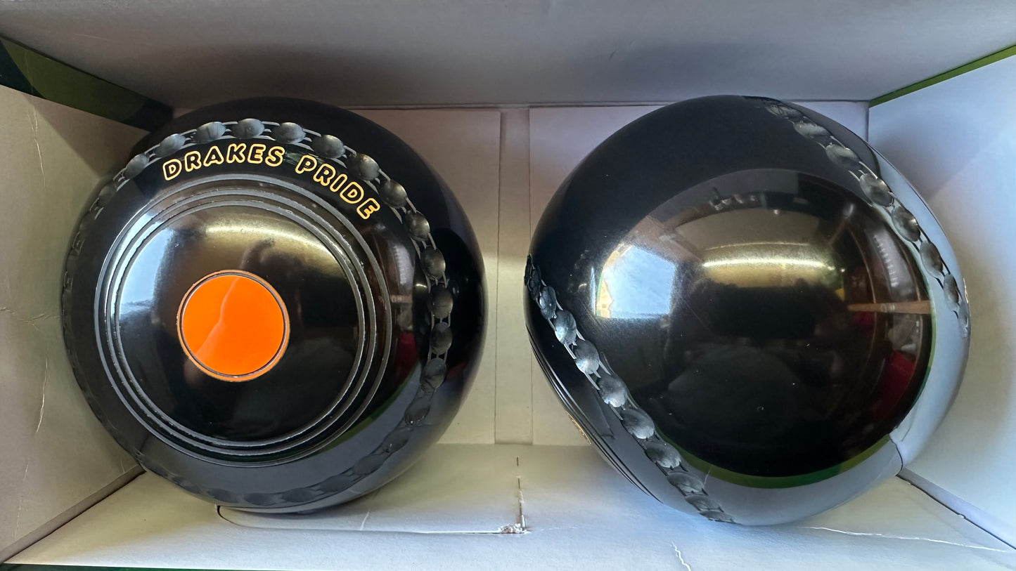 Drakes Pride RX - 2lb 8oz - Black (Orange Mounts) - 2 Full Bias