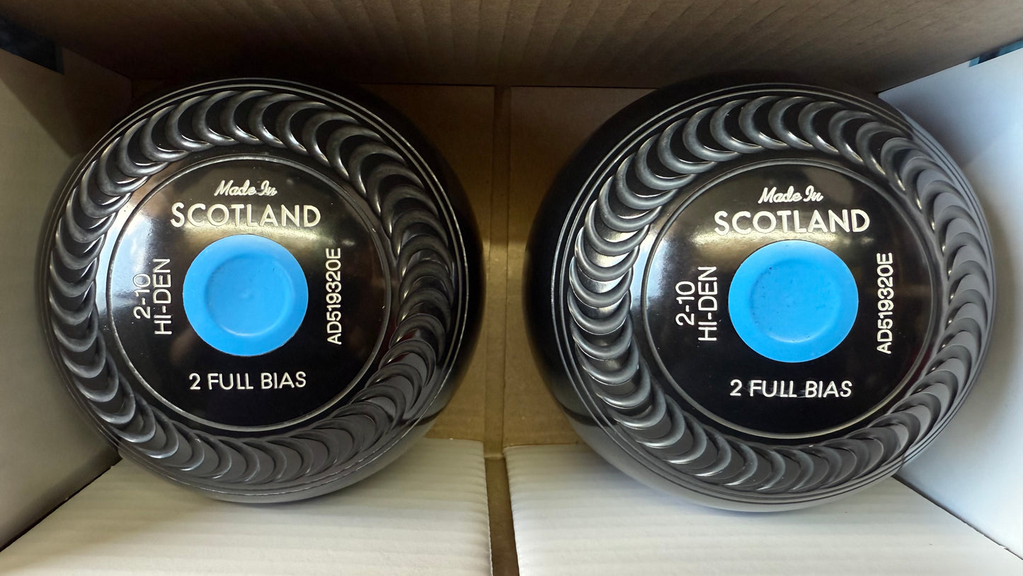 Taylor Grippa - 2lb 10oz (High Density) - Black (Light Blue Mounts) - 2 Full Bias