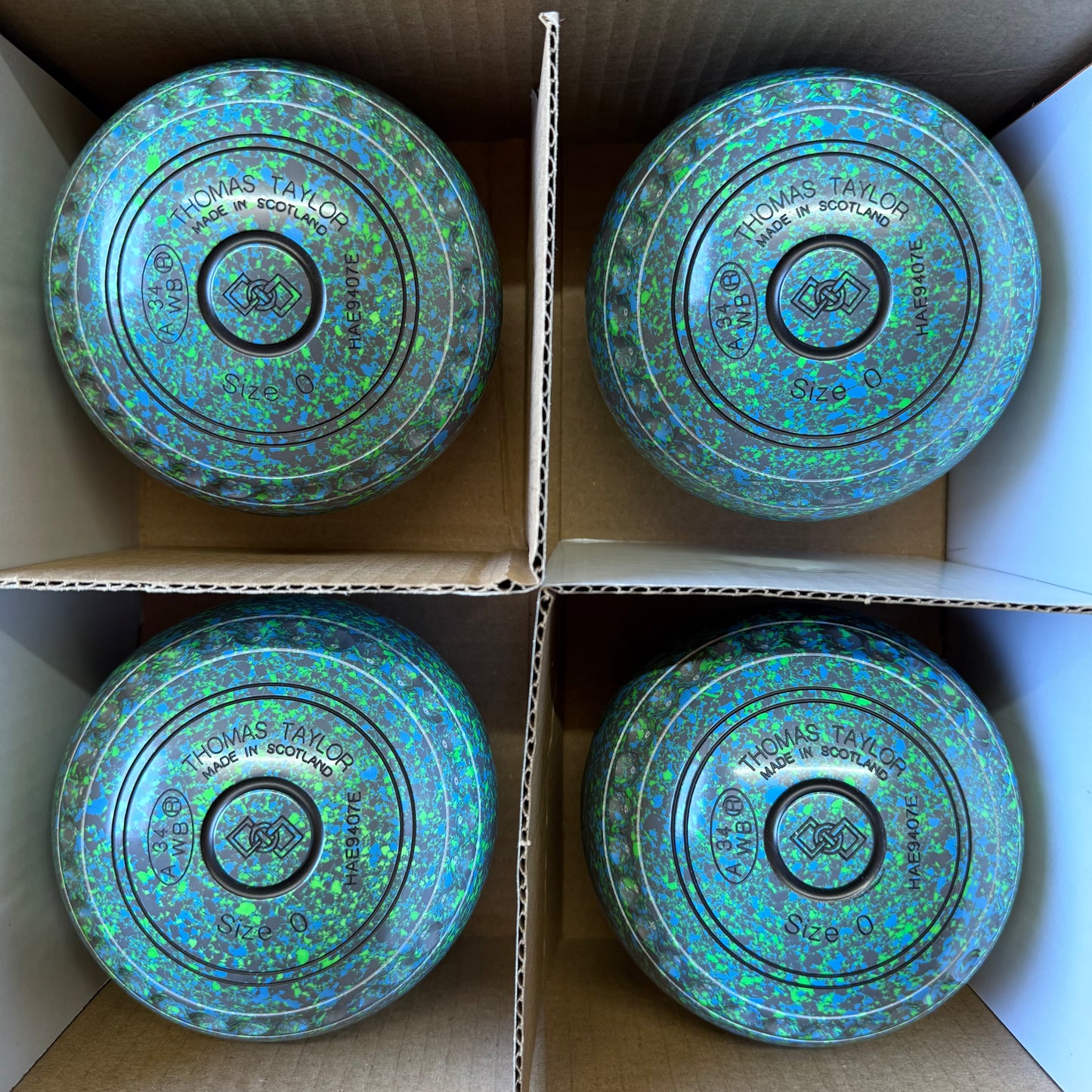 Taylor Ace - Size 0 - Iced Lime (Black Rings) - WB34 Stamp