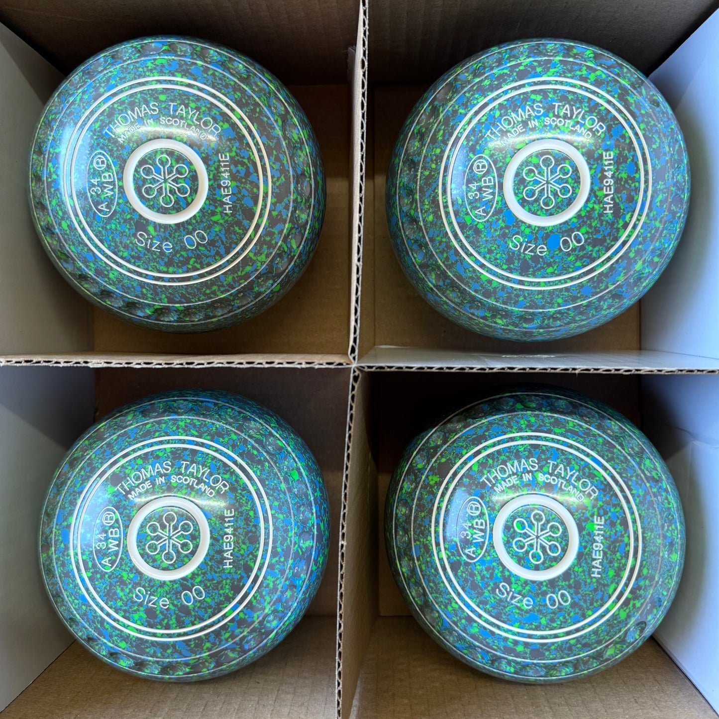 Taylor Ace - Size 00 - Iced Lime (White Rings) - WB34 Stamp