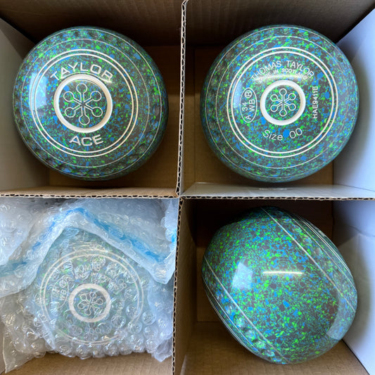 Taylor Ace - Size 00 - Iced Lime (White Rings) - WB34 Stamp