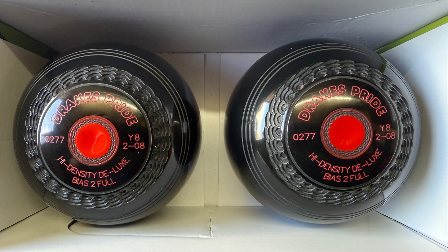 Drakes Pride Hi-Density Deluxe - 2lb 8oz - Black (Red Mounts) - 2 Full Bias