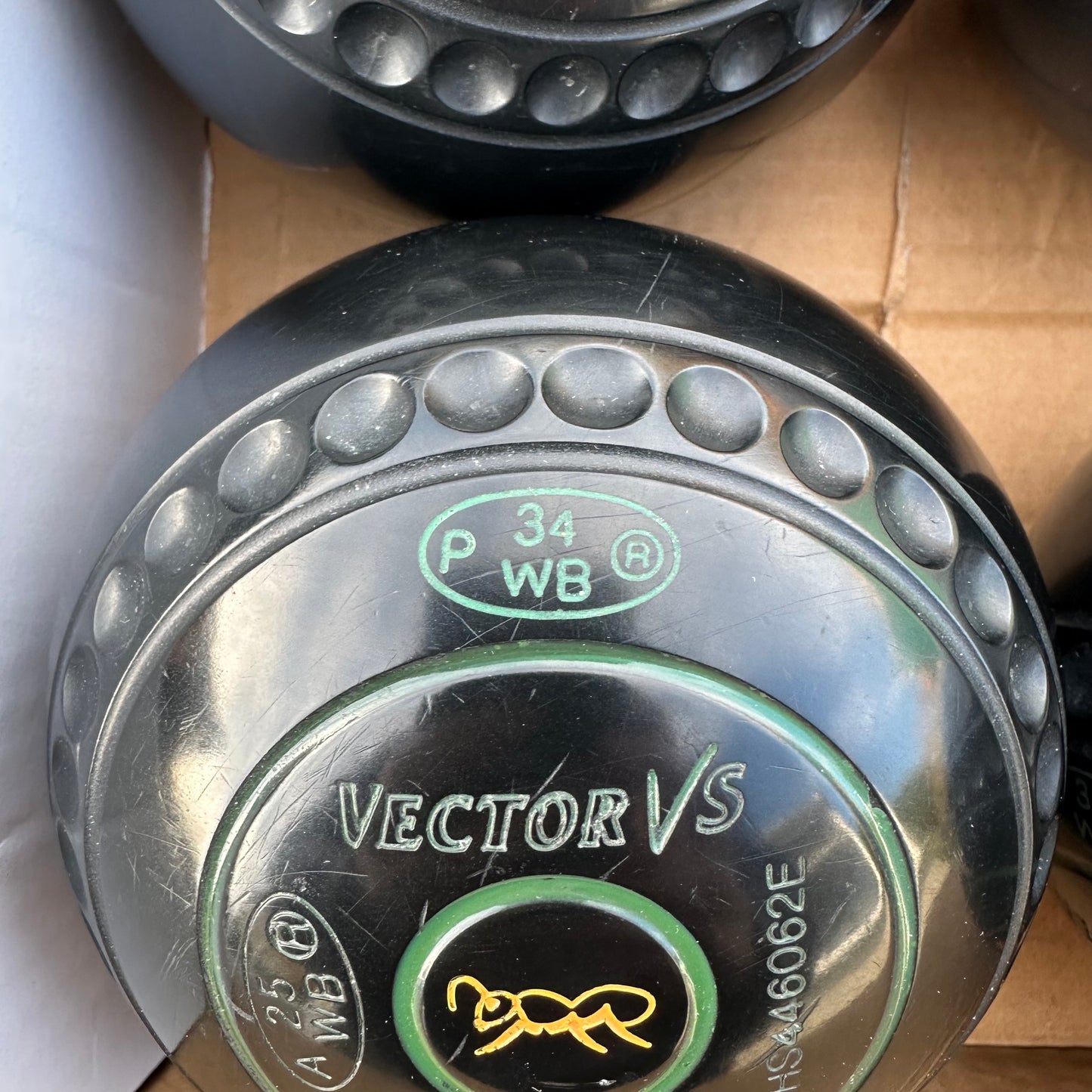 UB2460 Taylor Vector VS - Black - Size 1 Heavy (Progrip) - WB34RT Stamp