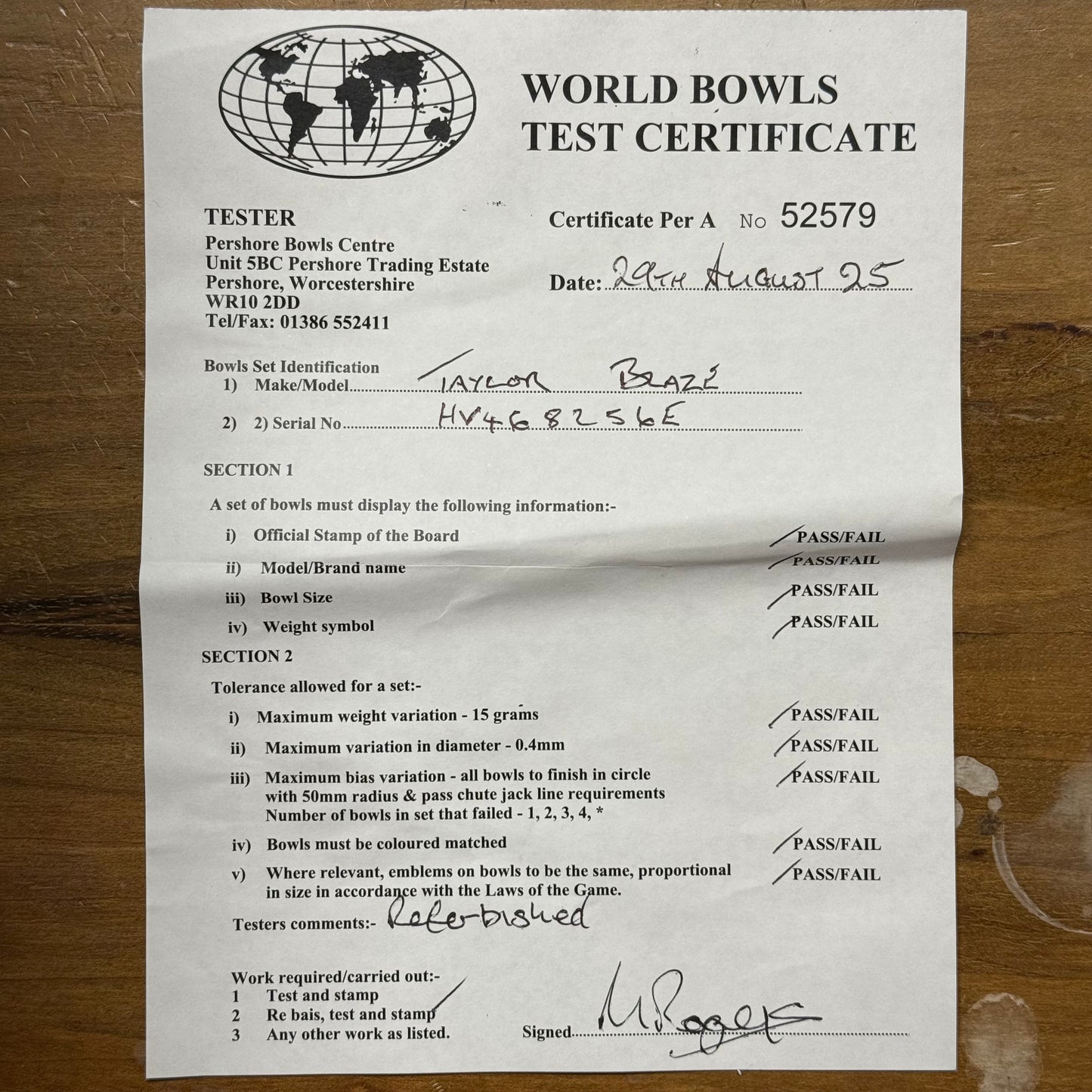 UB2639 Taylor Blaze - Dark Blue/Magenta - Size 3 Heavy - WB34 Stamp (Retest)