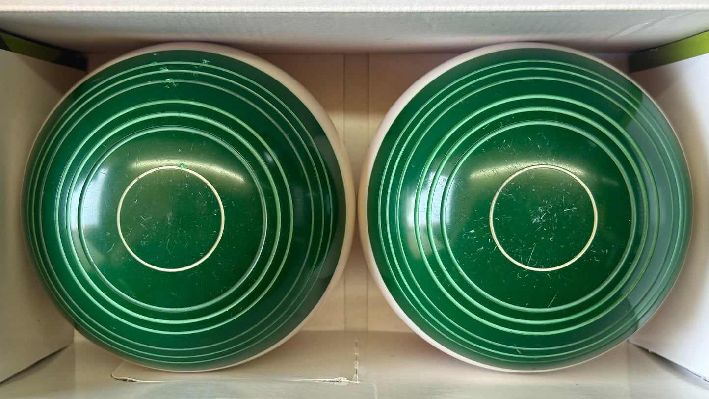 UB2867 Stevens Tuned Short Mat (PAIR) - Green/White/Orange - Size 1