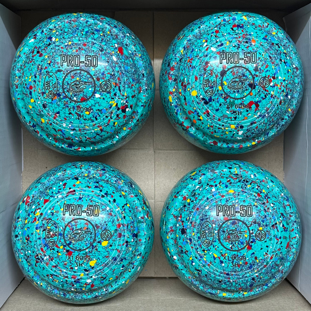 UB2901 Drakes Pride PRO-50 - Mint Harlequin - Size 3 Heavy - WB33 Stamp