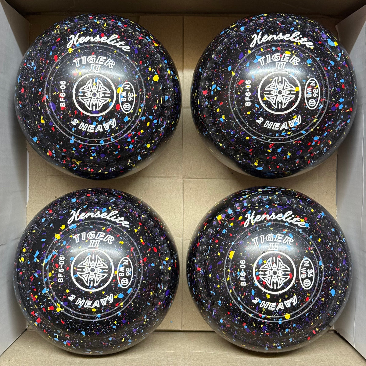 UB2908 Henselite Tiger II - Prism - Size 2 Heavy (Mega Grip) - WB36 Stamp