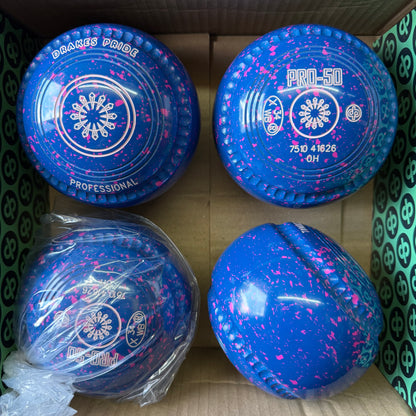 Drakes Pride PRO-50 - Size 0H - Light Blue/Pink (Pink Rings) - WB34 Stamp