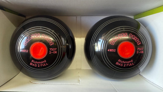 Drakes Pride Richmond - 2lb 6oz - Black (Red Mounts) - 2 Full Bias