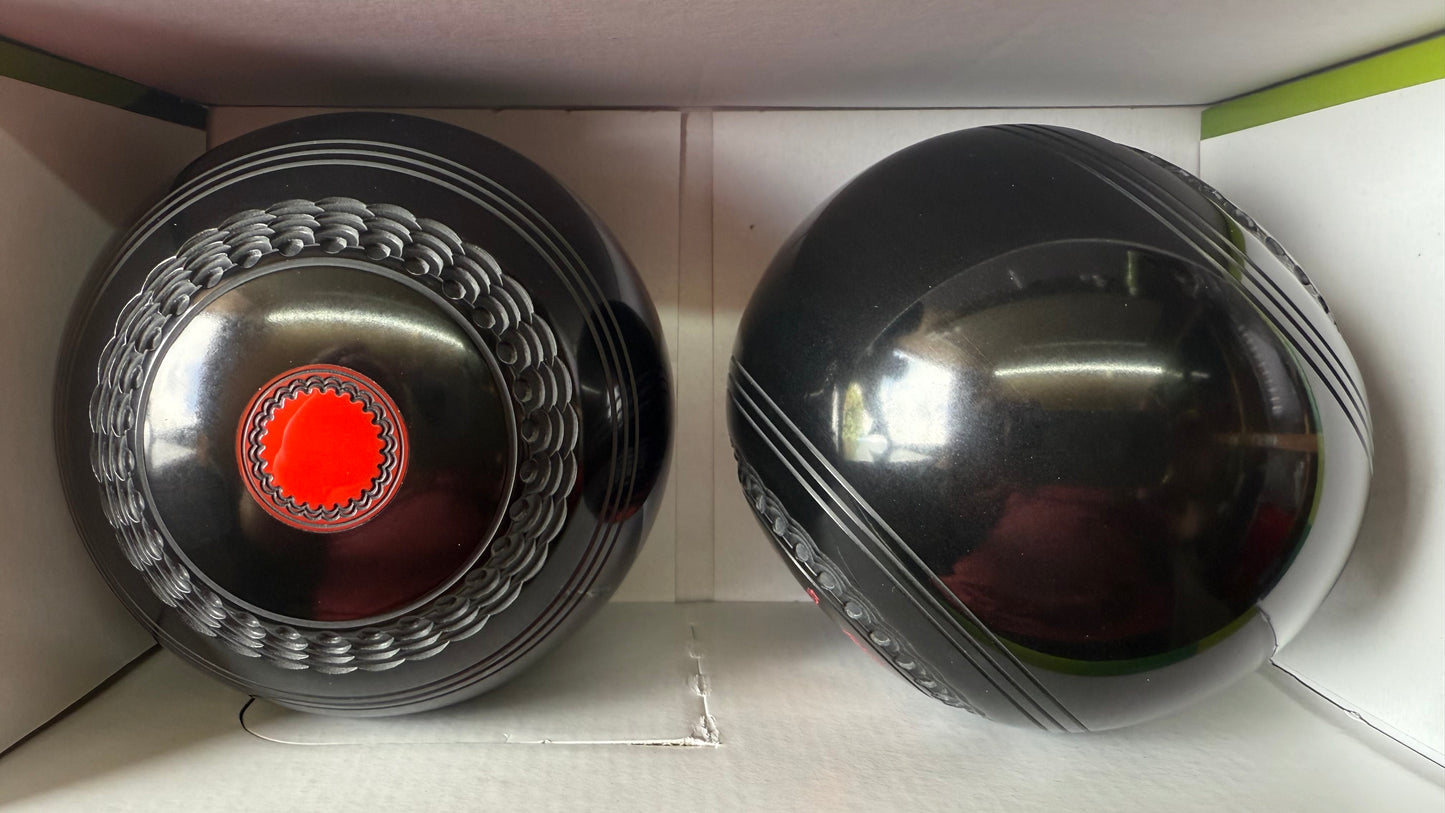 Drakes Pride Hi-Density Deluxe - 2lb 6oz - Black (Red Mounts) - 2 Full Bias
