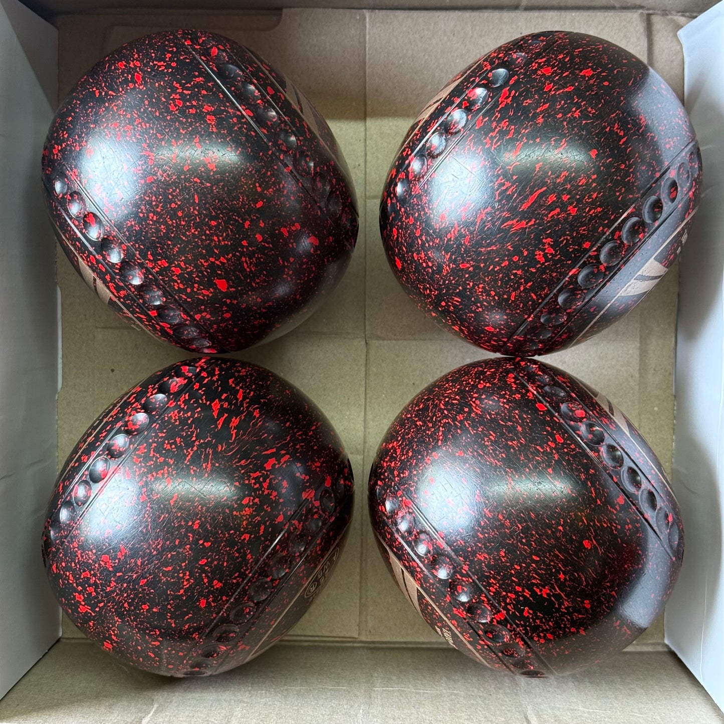 UB2656 Taylor International - Black/Red - Size 0 Heavy (Progrip) - WB26 Stamp