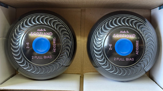 Taylor Grippa - 2lb 6oz (Standard) - Black (Blue Mounts) - 2 Full Bias