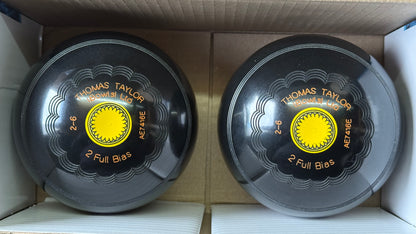 Taylor Deluxe - 2lb 6oz (Standard) - Black (Yellow Mounts) - 2 Full Bias