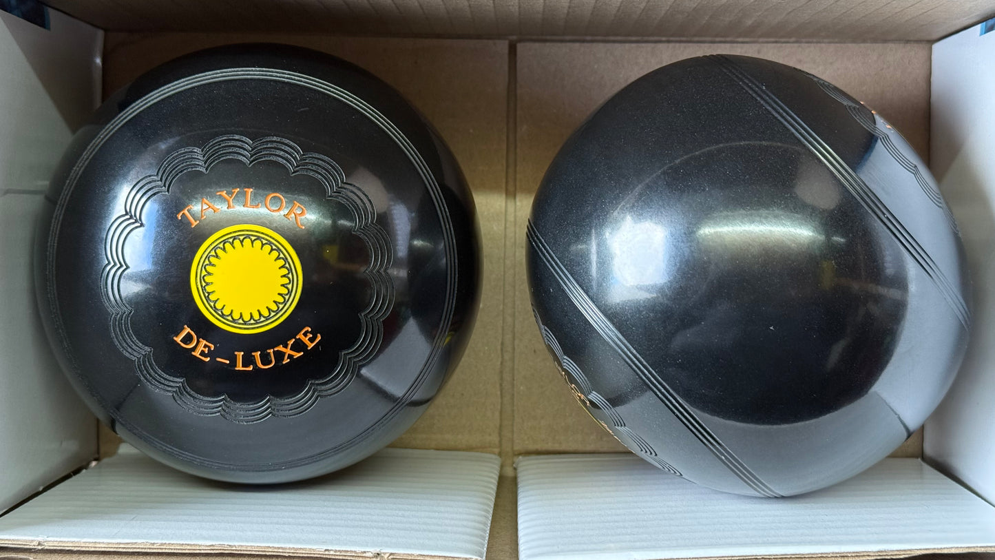 Taylor Deluxe - 2lb 6oz (Standard) - Black (Yellow Mounts) - 2 Full Bias