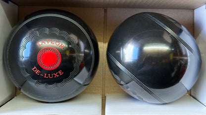 Taylor Deluxe - 2lb 6oz (Standard) - Black (Red Mounts) - 2 Full Bias