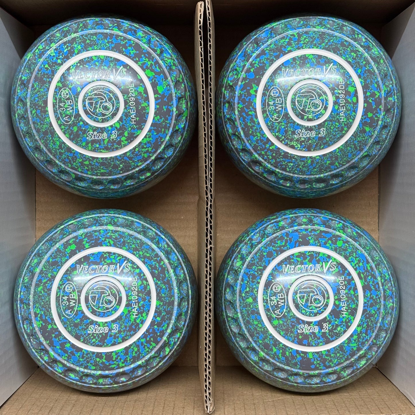 Taylor Vector VS - Size 3 - Iced Lime (White Rings) - WB34 Stamp