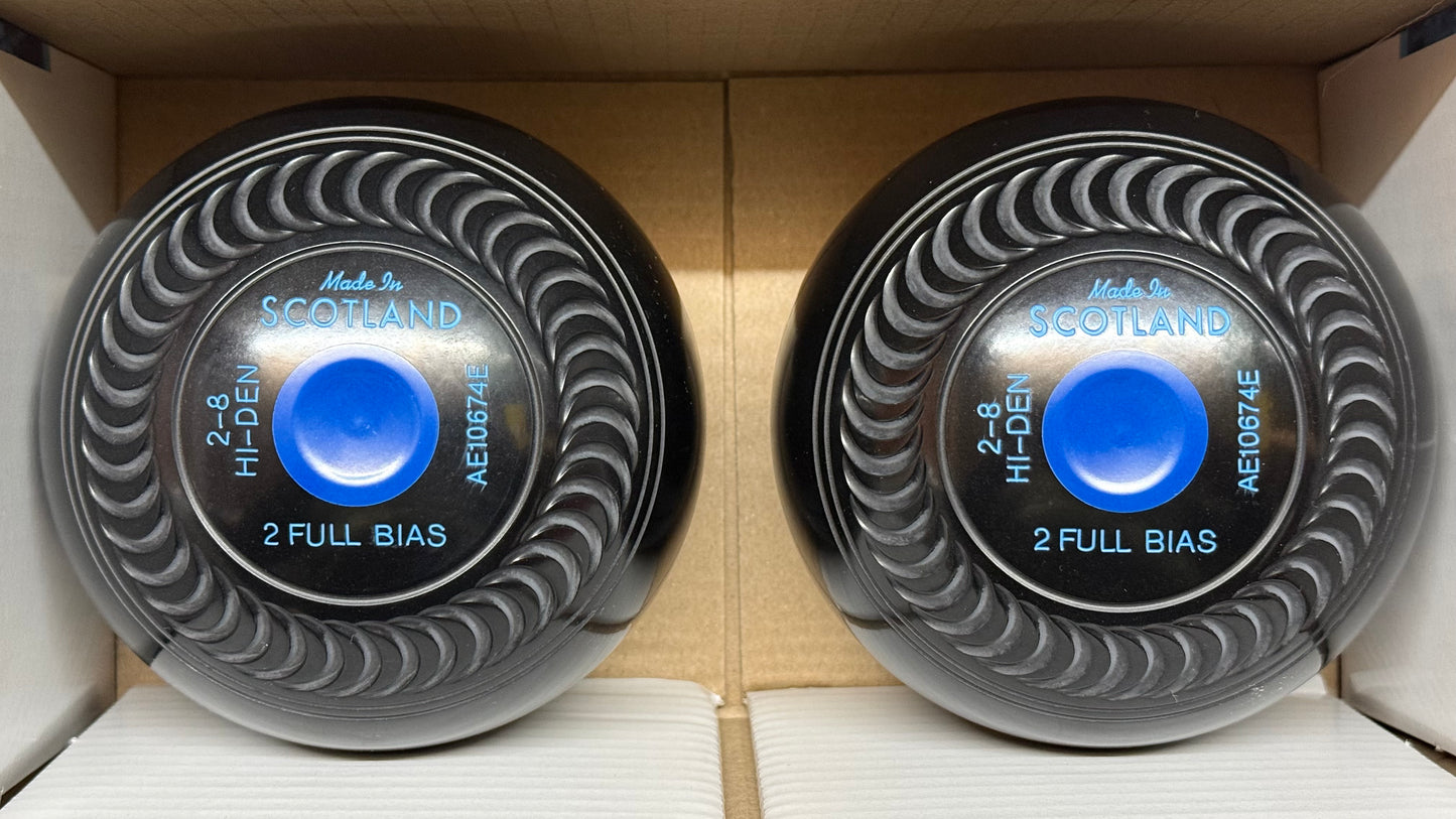 Taylor Grippa - 2lb 8oz (High Density) - Black (Dark Blue Mounts) - 2 Full Bias