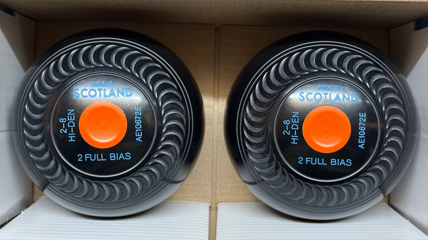 Taylor Grippa - 2lb 8oz (High Density) - Black (Orange Mounts) - 2 Full Bias