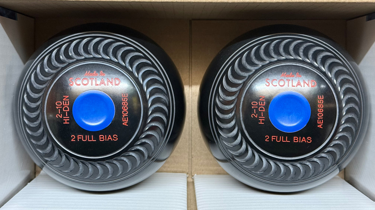 Taylor Grippa - 2lb 10oz (High Density) - Black (Dark Blue Mounts) - 2 Full Bias