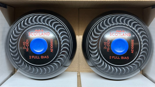 Taylor Grippa - 2lb 10oz (High Density) - Black (Dark Blue Mounts) - 2 Full Bias