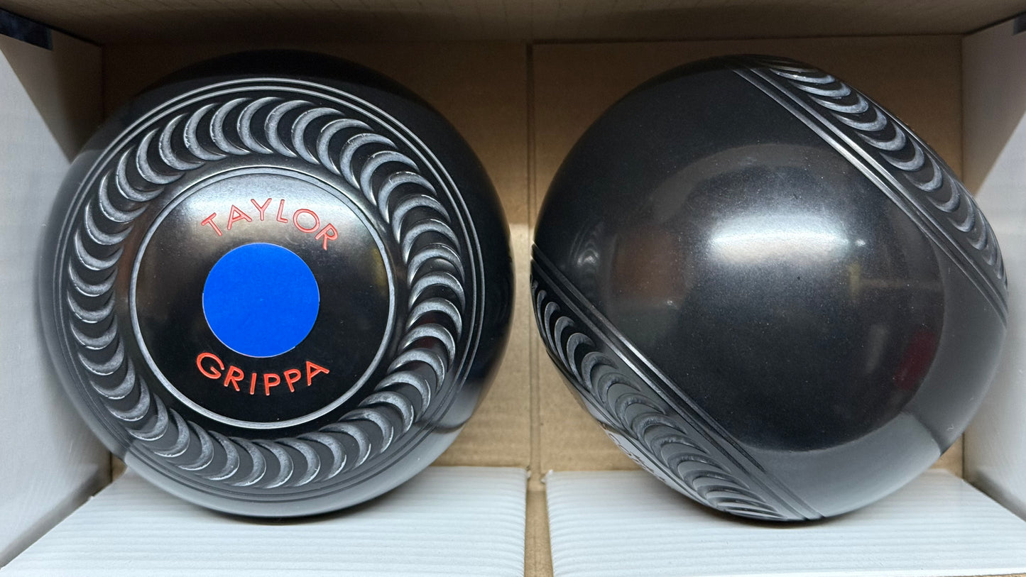 Taylor Grippa - 2lb 10oz (High Density) - Black (Dark Blue Mounts) - 2 Full Bias