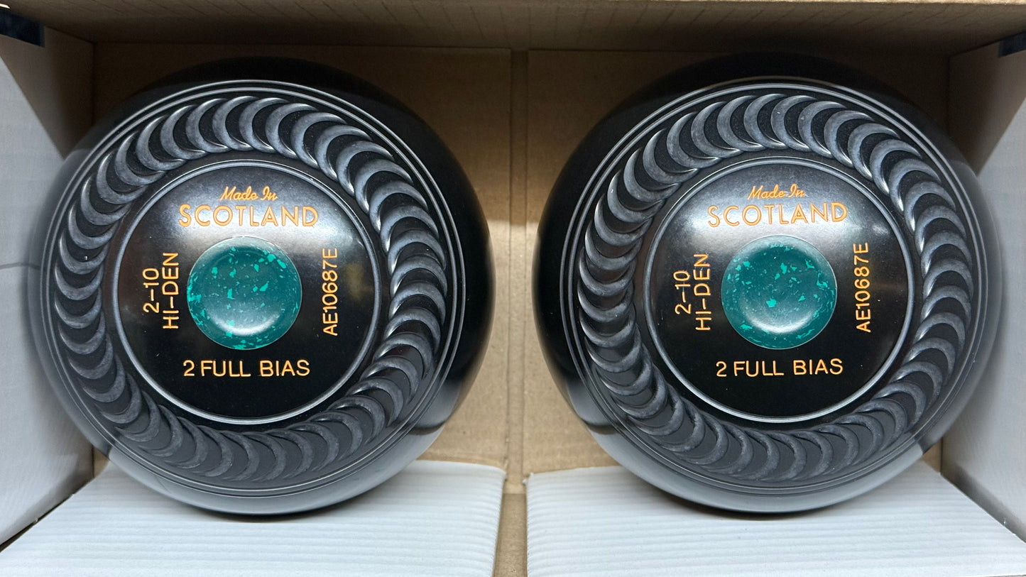 Taylor Grippa - 2lb 10oz (High Density) - Black (Dark Green/Green Mounts) - 2 Full Bias