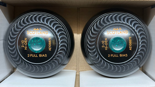 Taylor Grippa - 2lb 10oz (High Density) - Black (Dark Green/Green Mounts) - 2 Full Bias