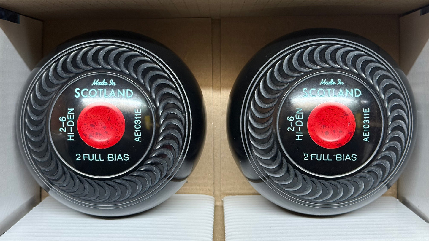 Taylor Grippa - 2lb 6oz (High Density) - Black (Red/Maroon Mounts) - 2 Full Bias