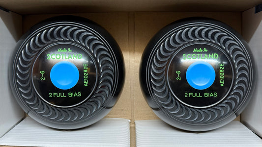 Taylor Grippa - 2lb 6oz (Standard) - Black (Light Blue Mounts) - 2 Full Bias