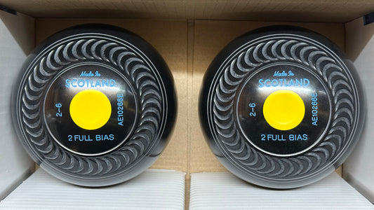 Taylor Grippa - 2lb 6oz (Standard) - Black (Yellow Mounts) - 2 Full Bias