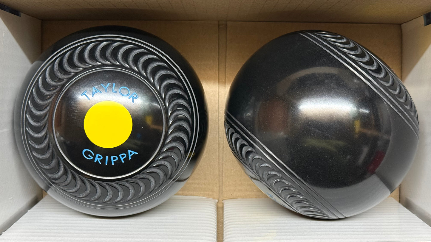 Taylor Grippa - 2lb 6oz (Standard) - Black (Yellow Mounts) - 2 Full Bias