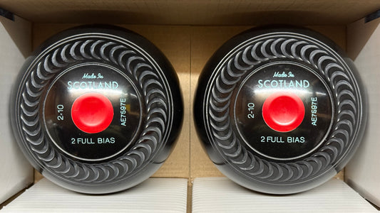 Taylor Grippa - 2lb 10oz (Standard) - Black (Red Mounts) - 2 Full Bias