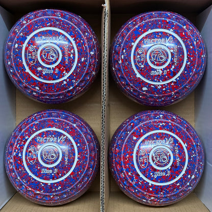 Taylor Vector VS - Size 3 - Red/White/Blue (White Rings) - WB34 Stamp